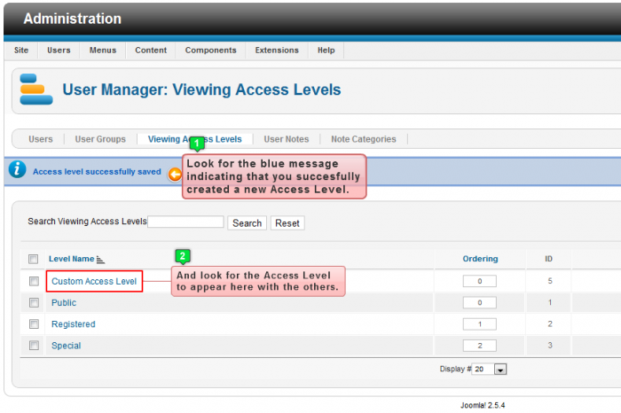 accesslevels5.5